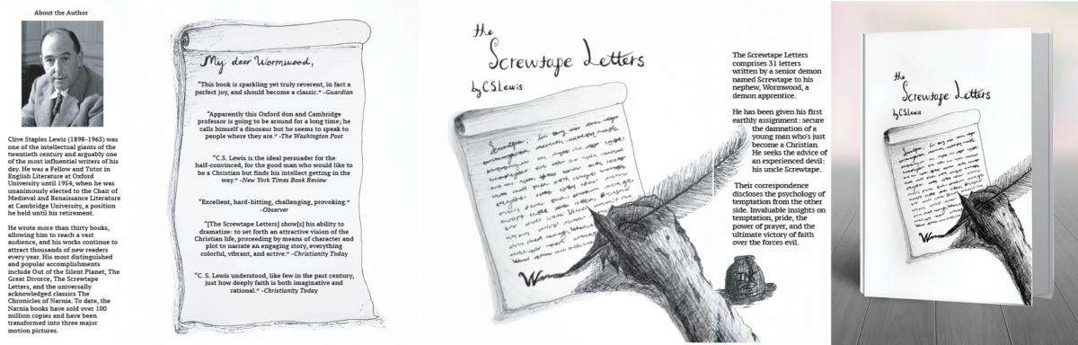 The Screwtape Letters Cover Design by Ruth Nelson