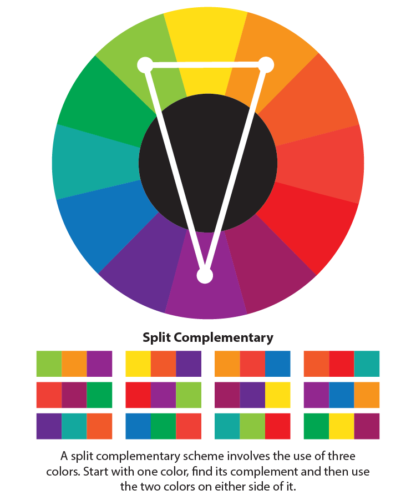 Color-Icons Split Complementary